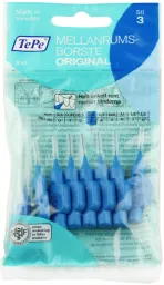 TePe mezizub.kartáčky modré 0.6mm 8ks sáček