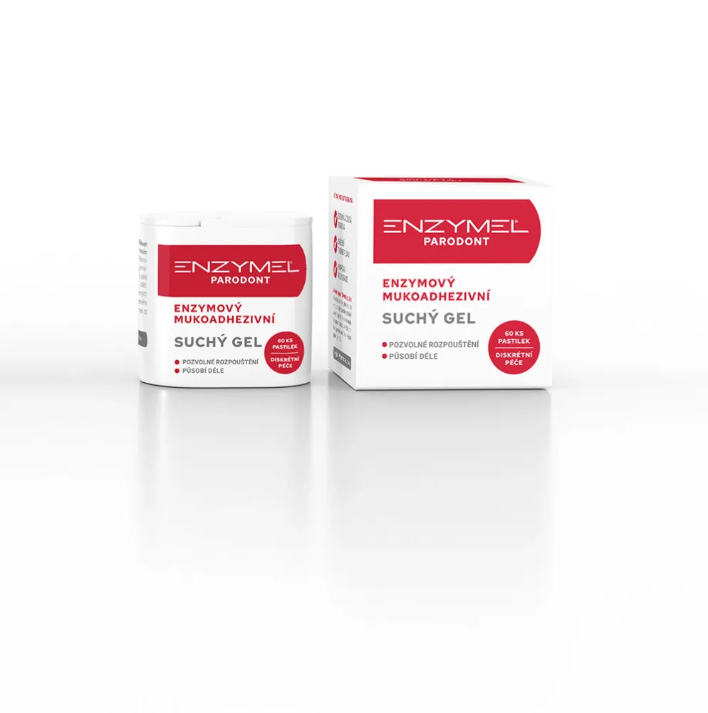 ENZYMEL Parodont enzymový suchý gel past.60ks