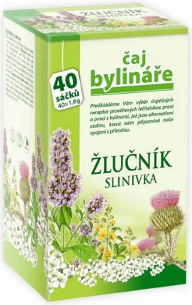 Čaj Bylináře Žlučník - slinivka 40x1.6g