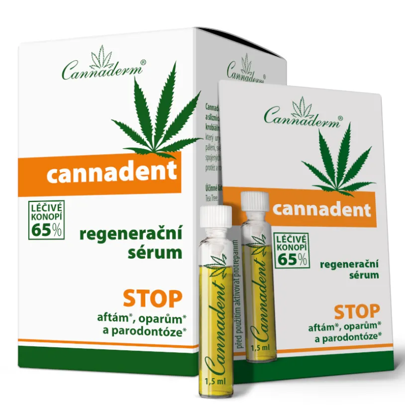 Cannaderm Cannadent sérum 10x1.5ml