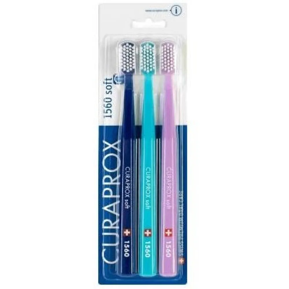 CURAPROX CS 1560 zubní kartáček Soft 3ks