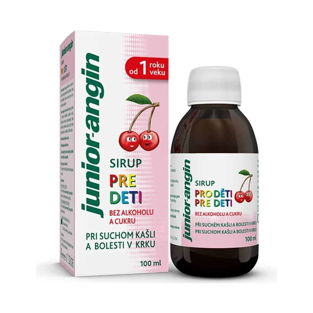 Junior-angin sirup pro děti 1r+ 100ml