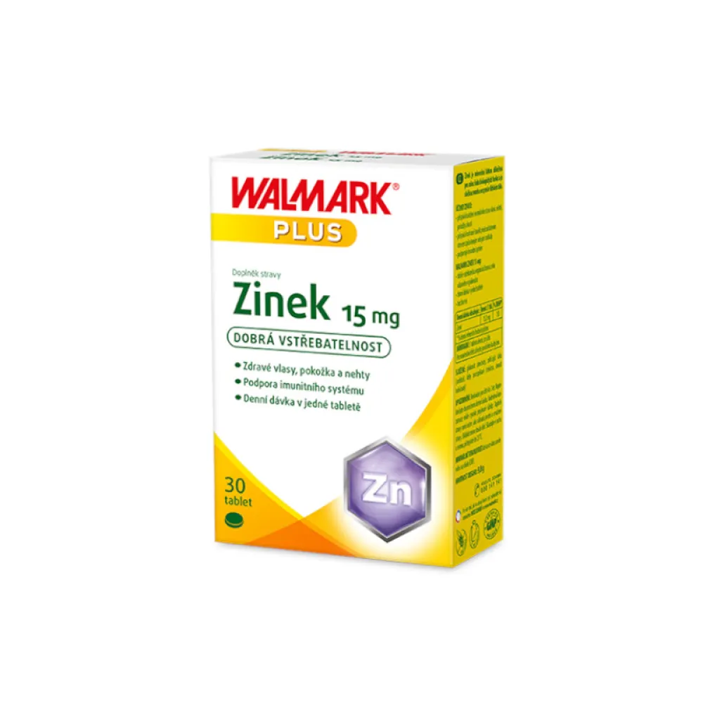 Walmark Zinek 15mg tbl.30