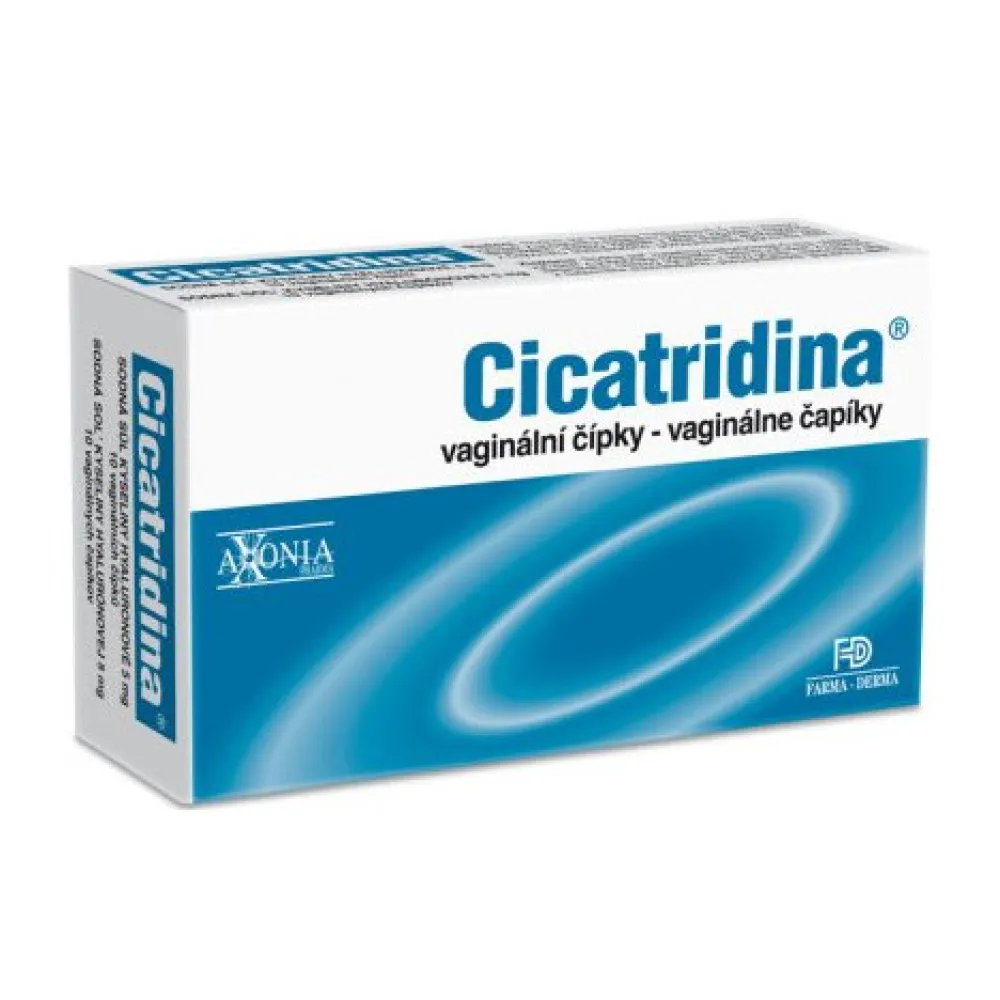 Cicatridina vaginální čípky 10x2g