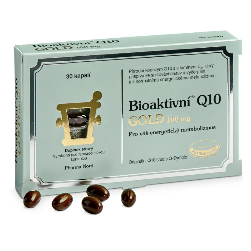 Pharma Nord Bioaktivní Q10 Gold 100mg cps.30