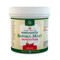 Herbamedicus Koňská mast hřejivá 250ml