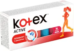KOTEX Active tampony Super 16ks