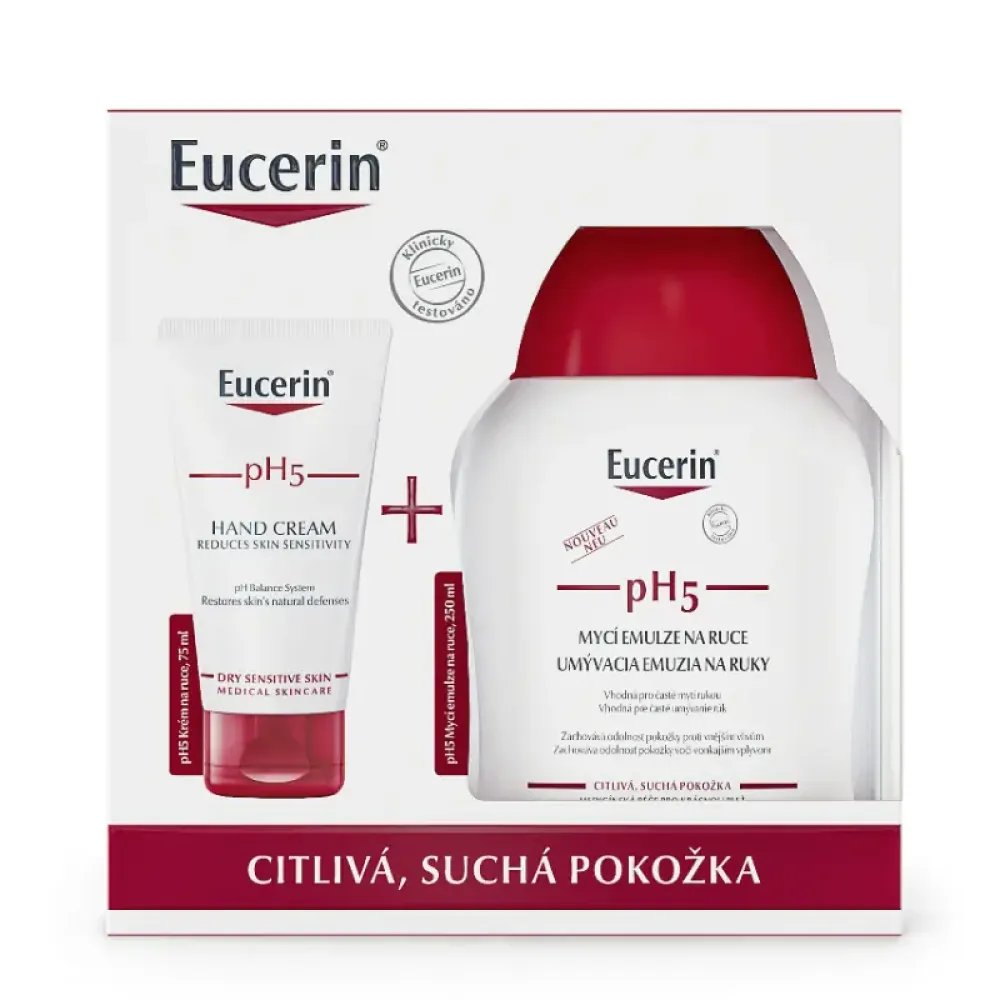Eucerin pH5 citlivá pokožka Vánoce 2022