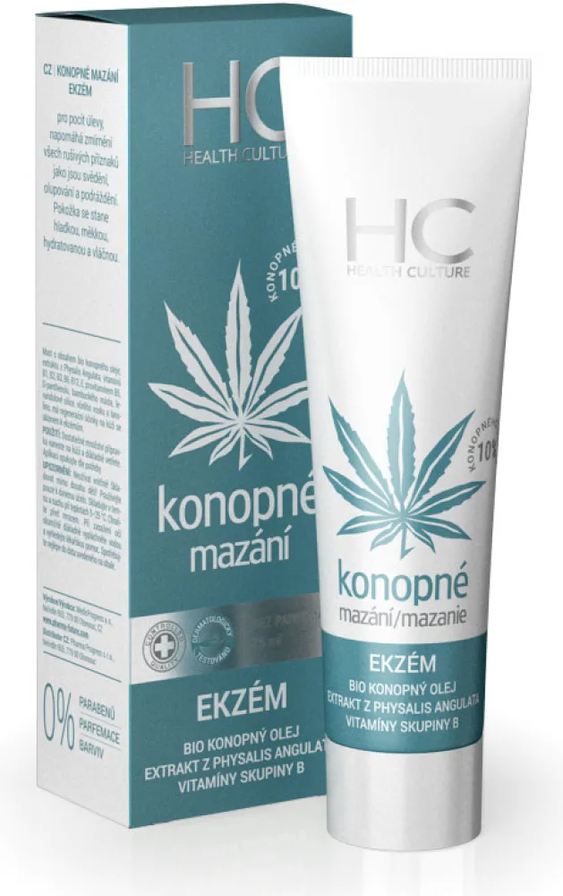 Konopné mazání ekzém 75ml