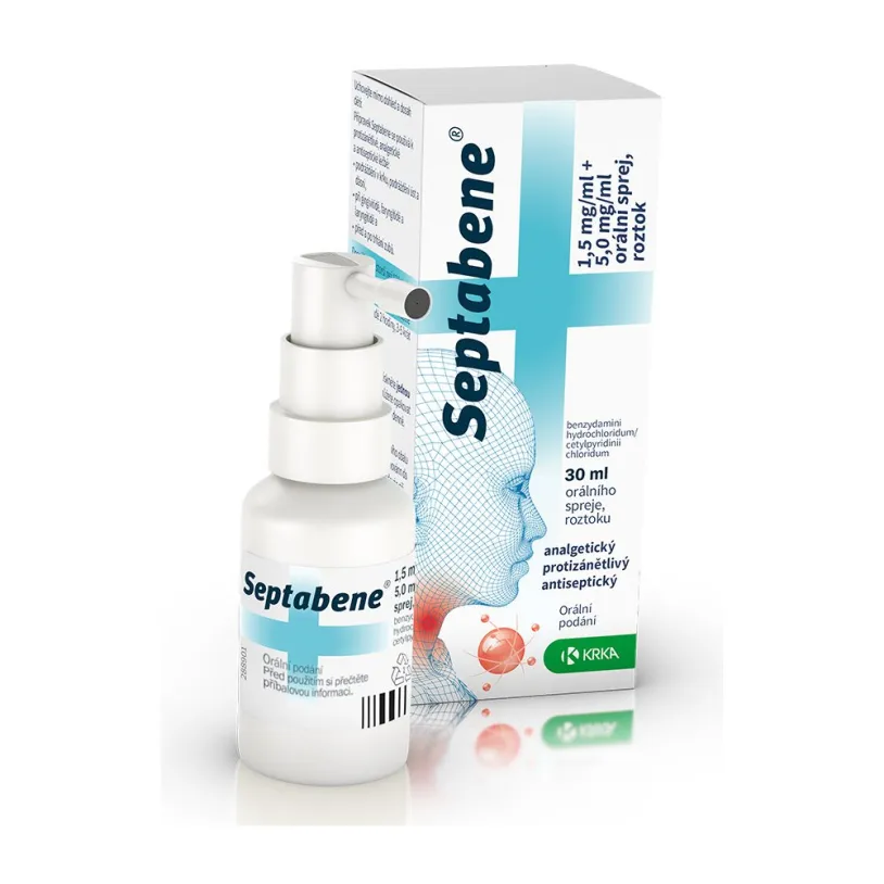 Septabene 1.5mg/ml+5.0mg/ml orm.spr.sol.1x30ml