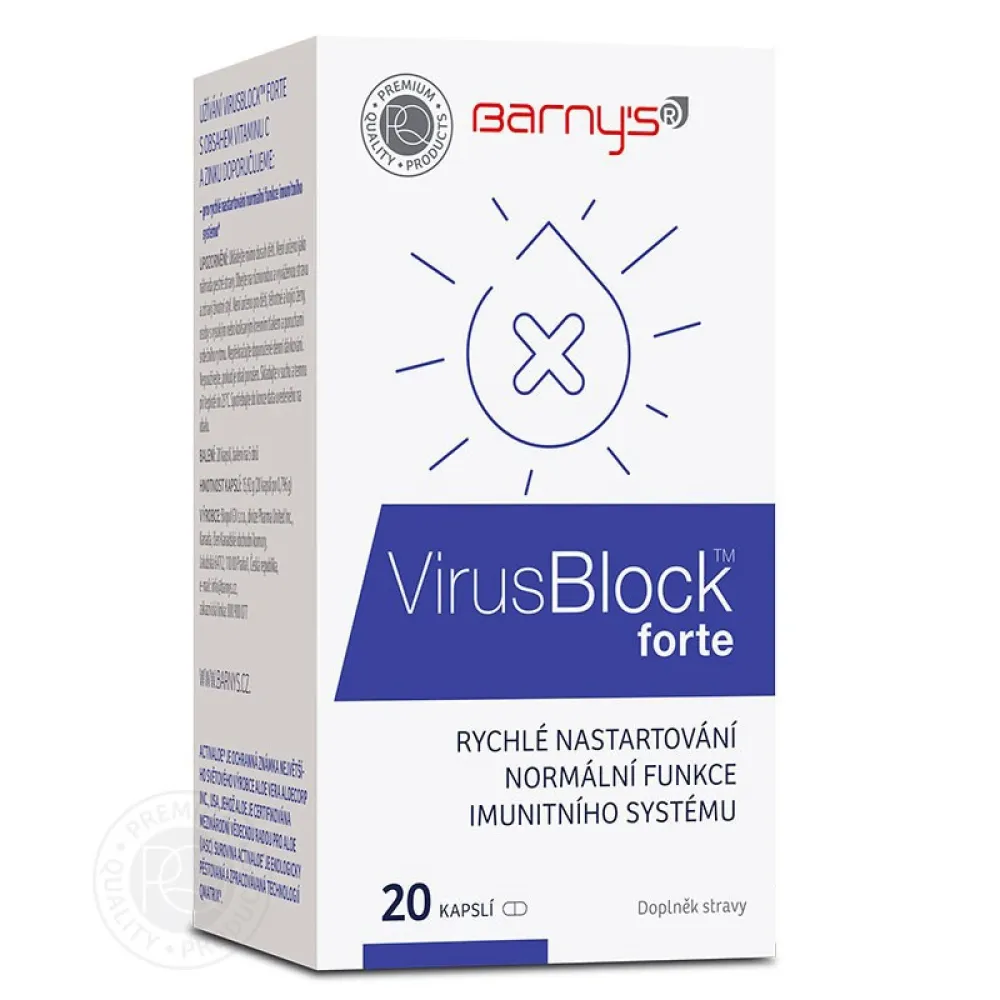 Barnys VirusBlock™ forte, 20 kapslí