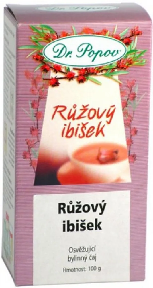 Dr.Popov Čaj Růžový ibišek 100g