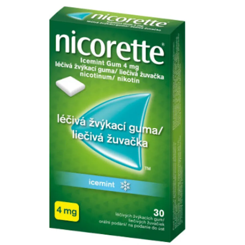 Nicorette Icemint Gum 4mg gum.mnd.30