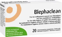 Blephaclean 20 sterilních tamponů