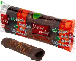 Jablečné trubičky s čokoládovou polevou 24g