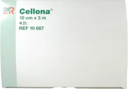 Vata Cellona syntet.pod tuhé obvazy 10cmx3m 4ks