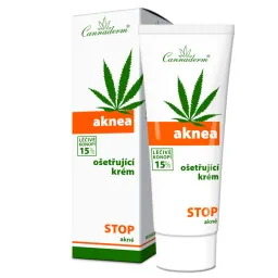 Cannaderm Aknea ošetřující krém 75g