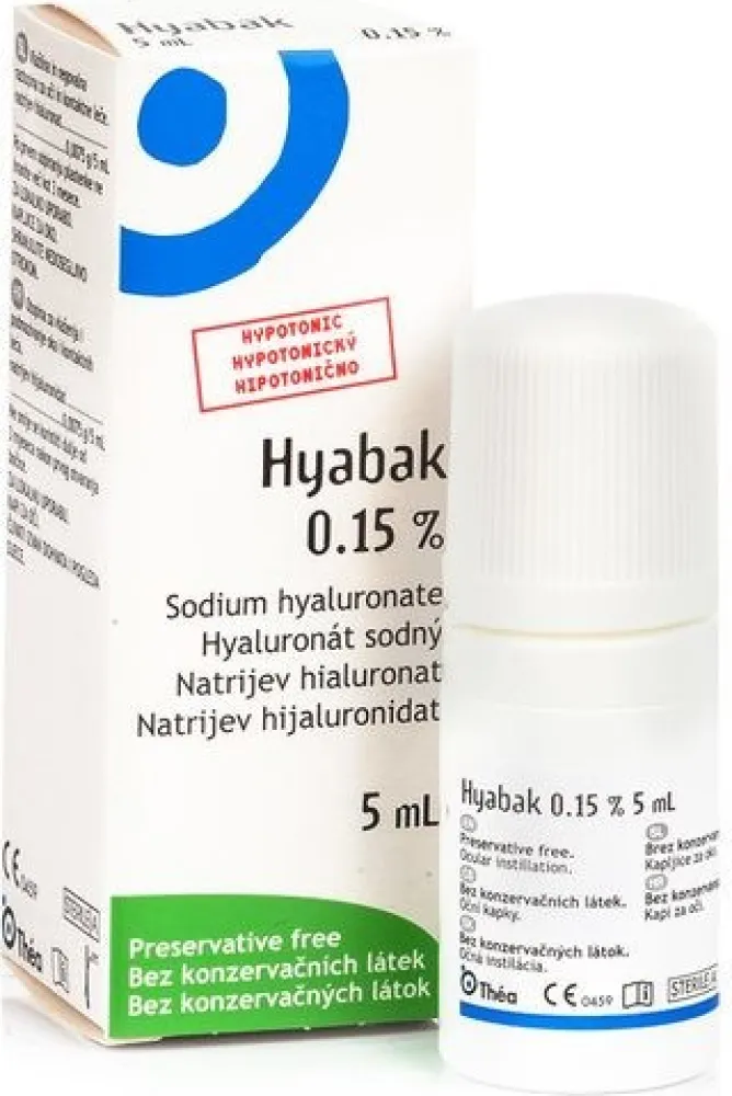 Hyabak 0.15% gtt.oph.5ml