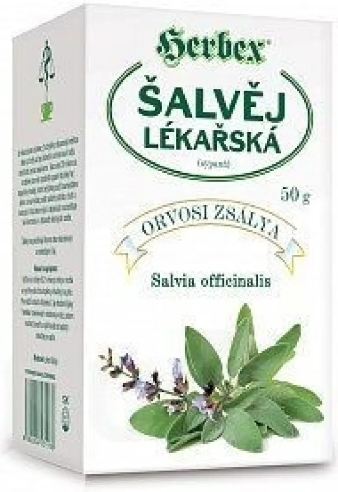 HERBEX Šalvěj lékařská čaj sypaný 50g