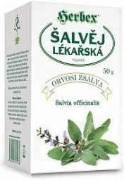 HERBEX Šalvěj lékařská čaj sypaný 50g