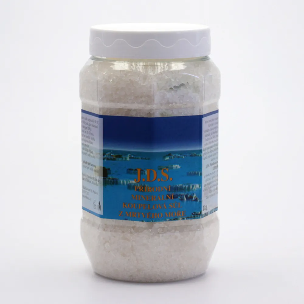 J.D.S. Koupelová sůl z Mrtvého moře dóza 1kg