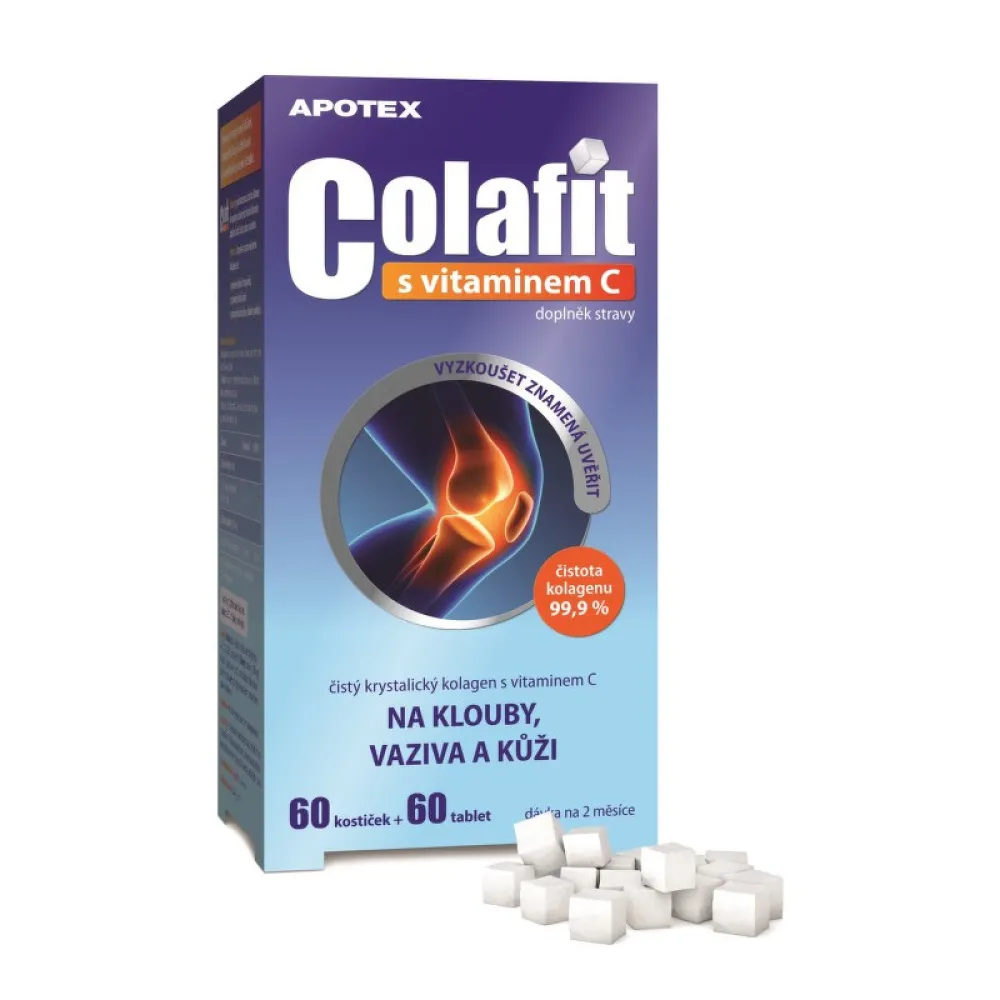 Colafit s vitaminem C 60 kostiček + 60 tablet