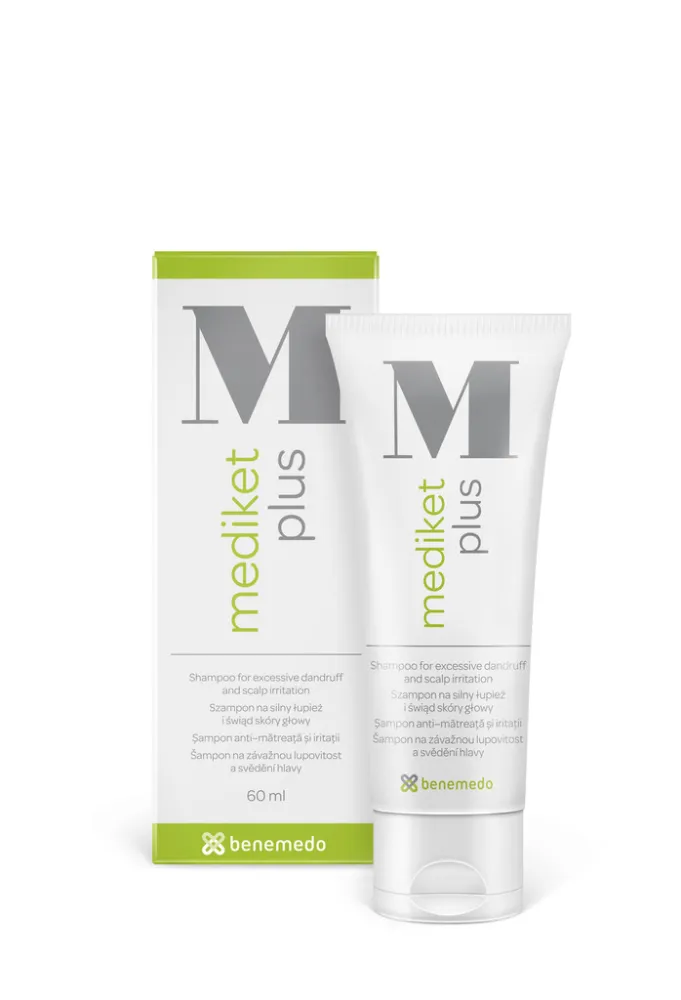 Mediket Plus šampon suché a mastné lupy 60ml