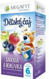Megafyt Dětský čaj Jahoda a borůvka 20x2g