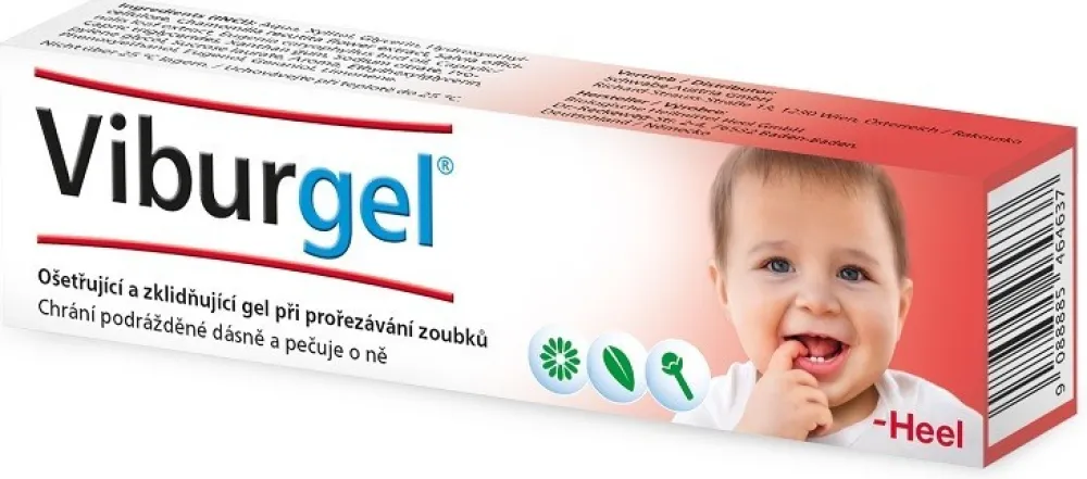 Viburgel gel na prořezávání zoubků 4m+ 10ml