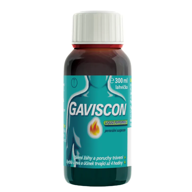 Gaviscon Liquid Peppermint por.susp.1x300ml