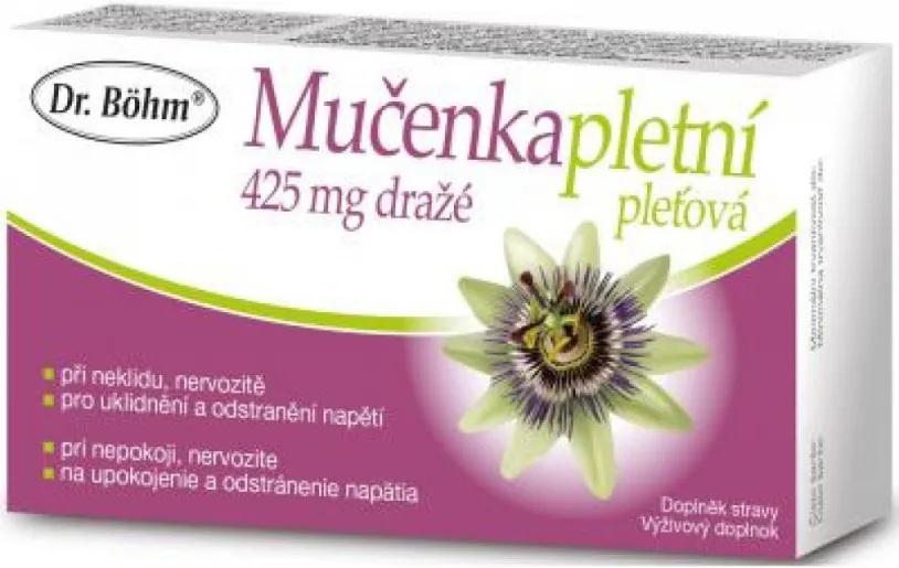 Dr.Böhm Mučenka pletní 425mg drg.30