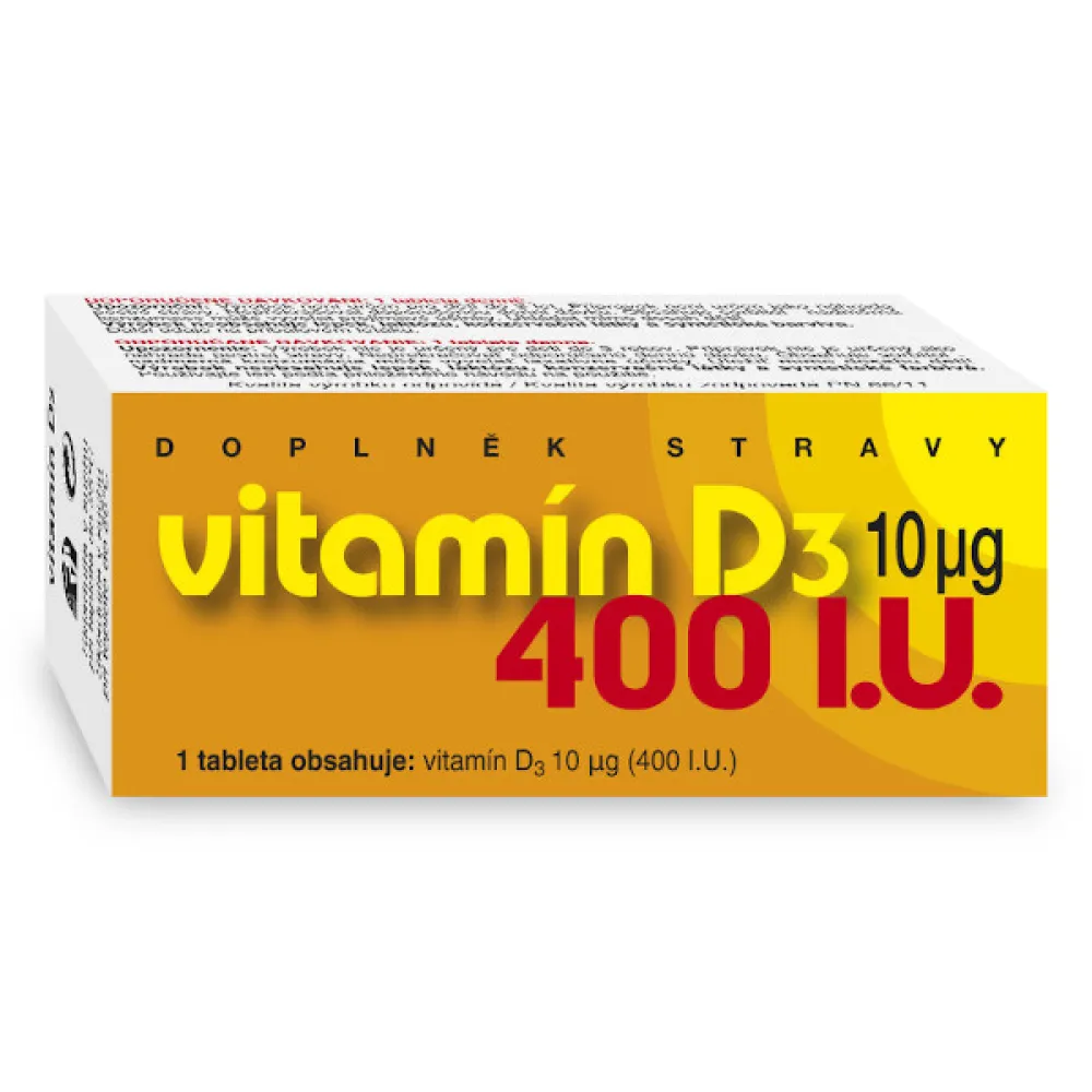 NATURVITA Vitamín D3 400 I.U. tbl.90