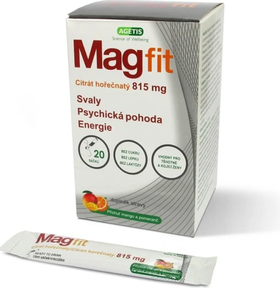 Magfit mango a pomeranč 20x15ml