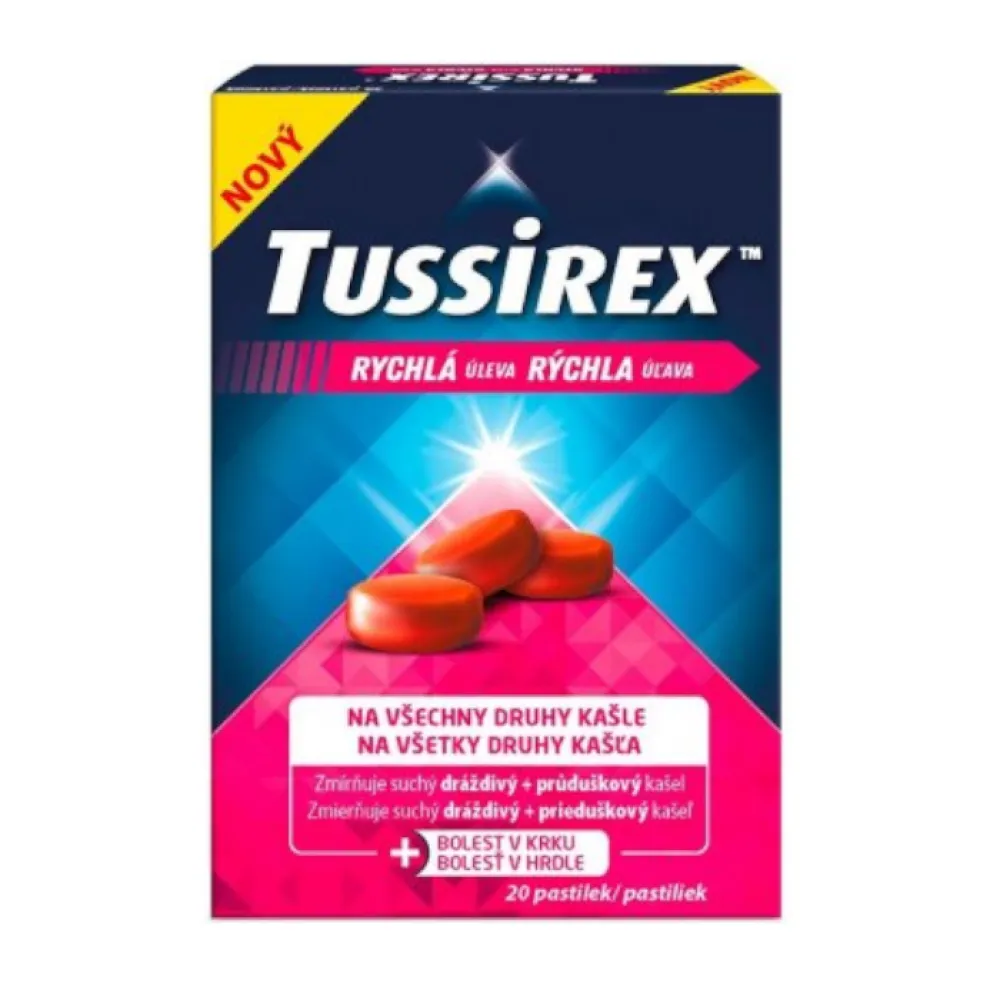 Tussirex pastilky proti kašli past.20