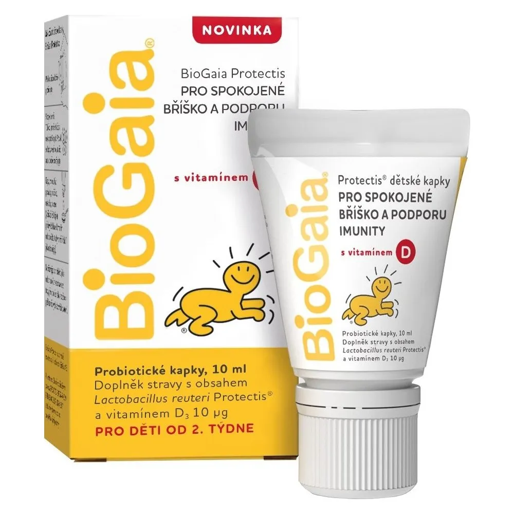 BioGaia Protectis probio.kapky s vitamínem D 10ml