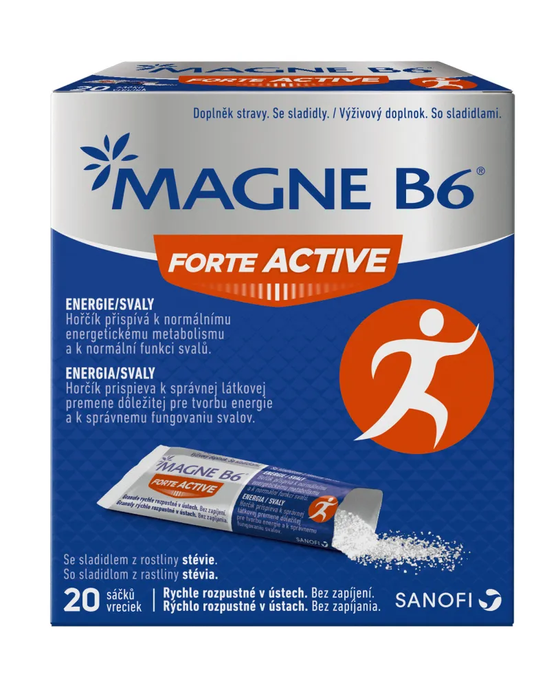 Magne B6 Forte Active 20 sáčků