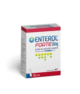 Enterol Forte 500mg por.plv.sus.10