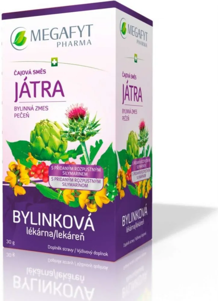 Megafyt Bylinková lékárna Játra čaj.směs 20x1.5g