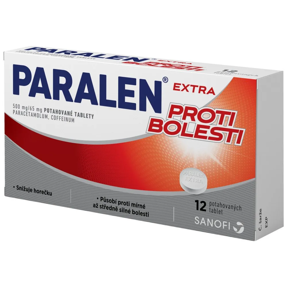 Paralen Extra proti bolesti 500/65mg tbl.flm.12