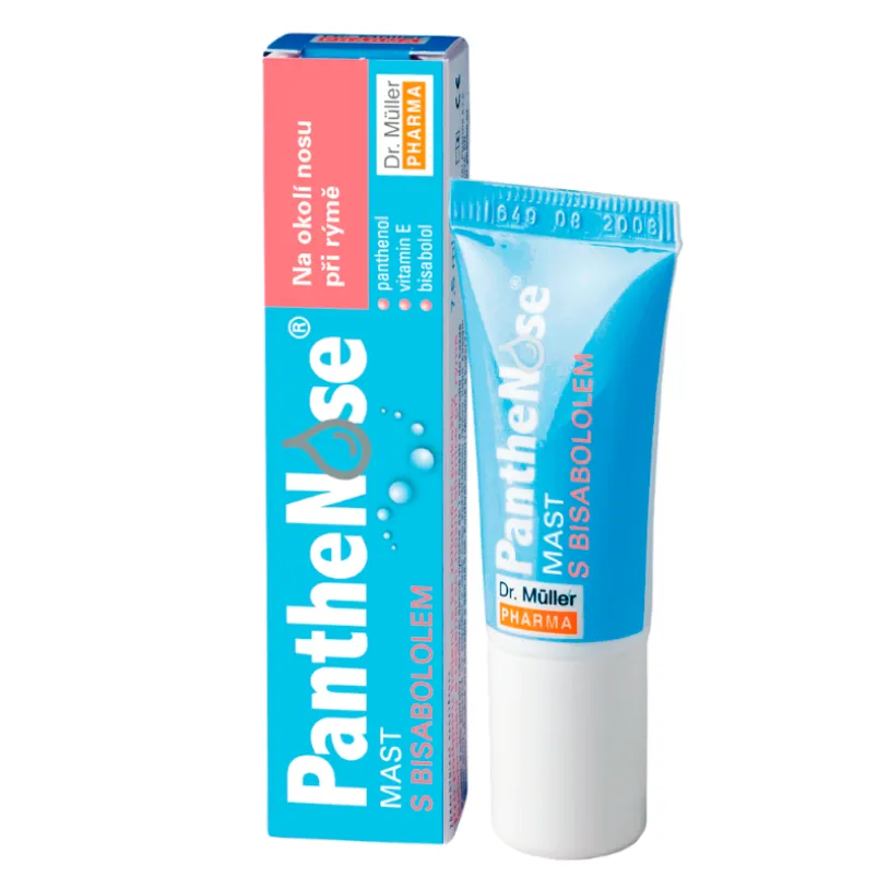 Panthenose nosní mast s bisabolol. 7.5ml Dr.Müller