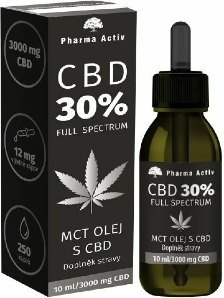 CBD 30% Full Spectrum MCT olej s CBD 3000mg 10ml