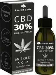 CBD 30% Full Spectrum MCT olej s CBD 3000mg 10ml