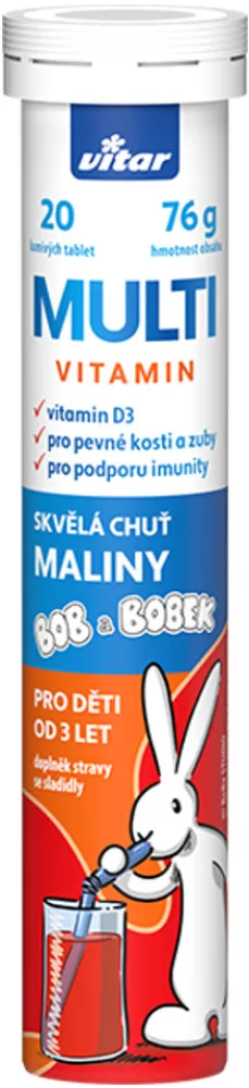 Vitar Kids Multivitamin eff.tbl.20