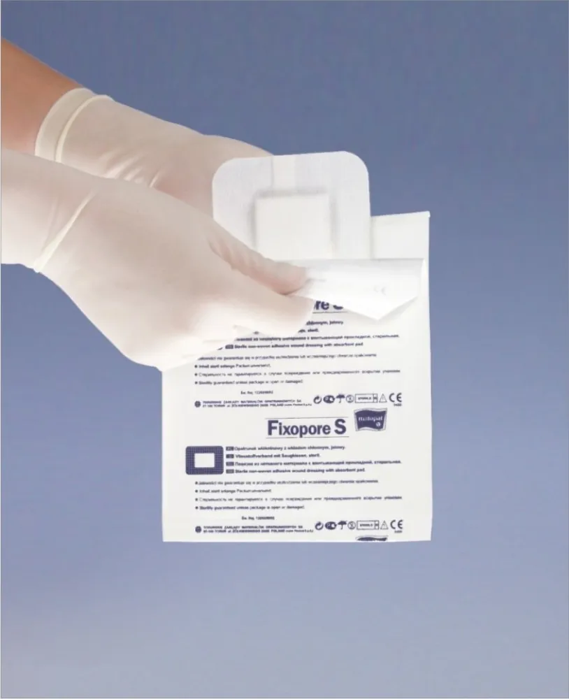 Fixopore S sterilní náplast 6x10cm 50ks