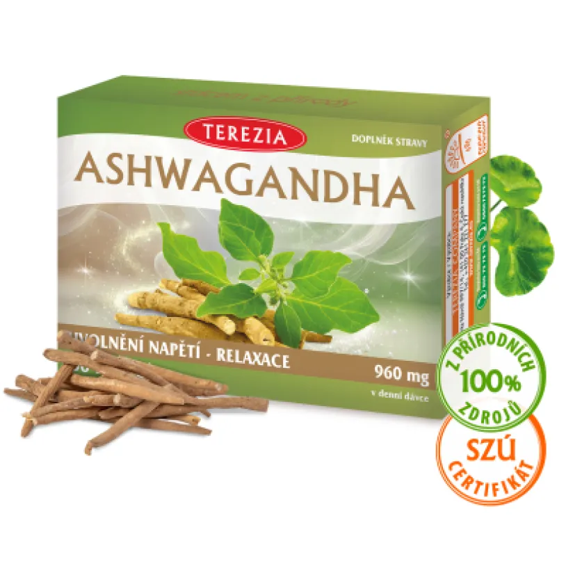 TEREZIA Ashwagandha 60 kapslí