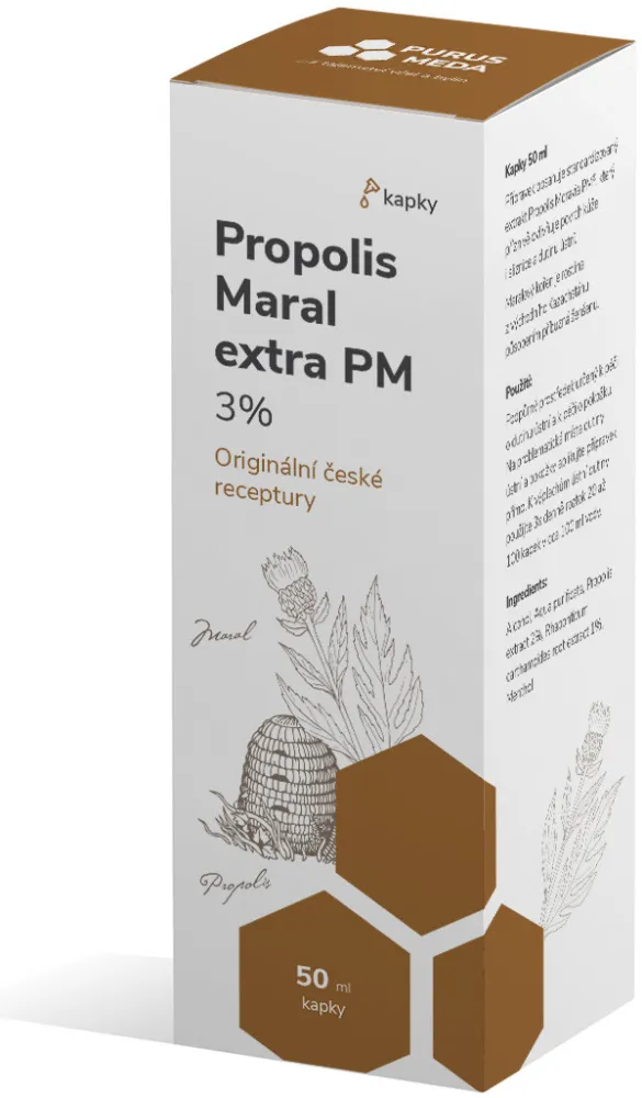 Propolis Maral extra PM 3% kapky 50ml