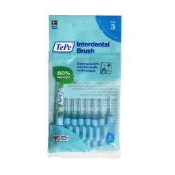 TePe meziz.kart.size 3 Modré 8ks 133240