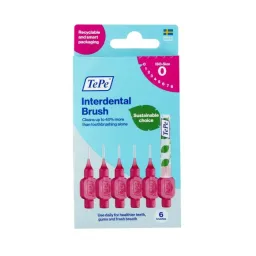 TePe meziz.kart.size 0 Růžové pap.krabička 6ks