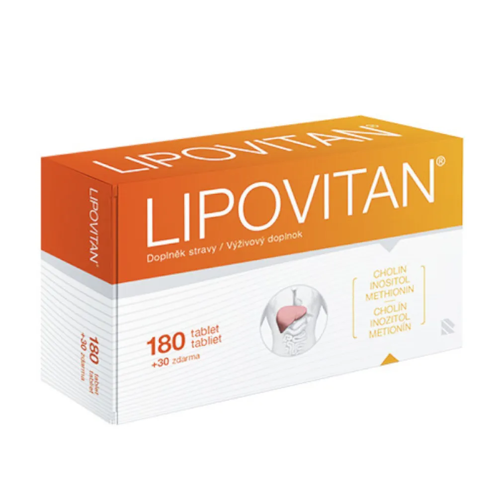 Lipovitan tbl.180+30 zdarma