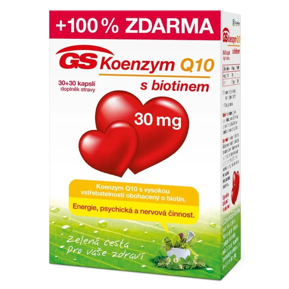 GS Koenzym Q10 30mg cps.30+30